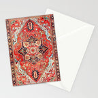 Heriz Azerbaijan Northwest Persian Rug Print Stationery Card Gallery Image 2