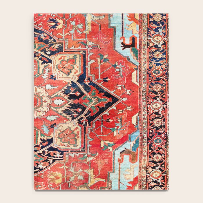 Heriz Azerbaijan Northwest Persian Rug Print Notebook Gallery Image 4