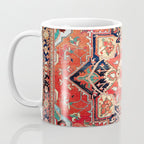 Heriz Azerbaijan Northwest Persian Rug Print Coffee Mug Gallery Image 3