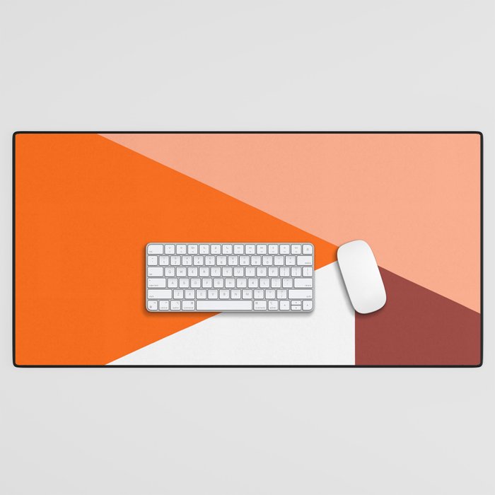 Geometrical retro  Desk Mat Gallery Image 1