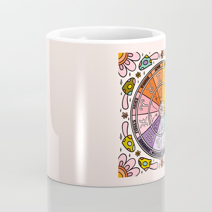 Mushroom Zodiac Wheel Coffee Mug Gallery Image 4