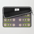 Holding the pose in abstract shapes in purple hues  Laptop Sleeve Gallery Image 2