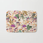 Magic mushroom forest H Bath Mat Gallery Image 1