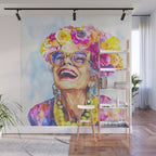 Ageless Bold And Joyful Charismatic Female Portrait Wall Mural Gallery Image 1