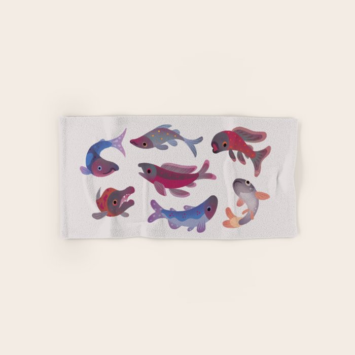 Salmon Bath Towel Gallery Image 1