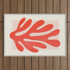 Jazz Leaf: Matisse Edition | Mid Century Series Outdoor Rug Gallery Image 1