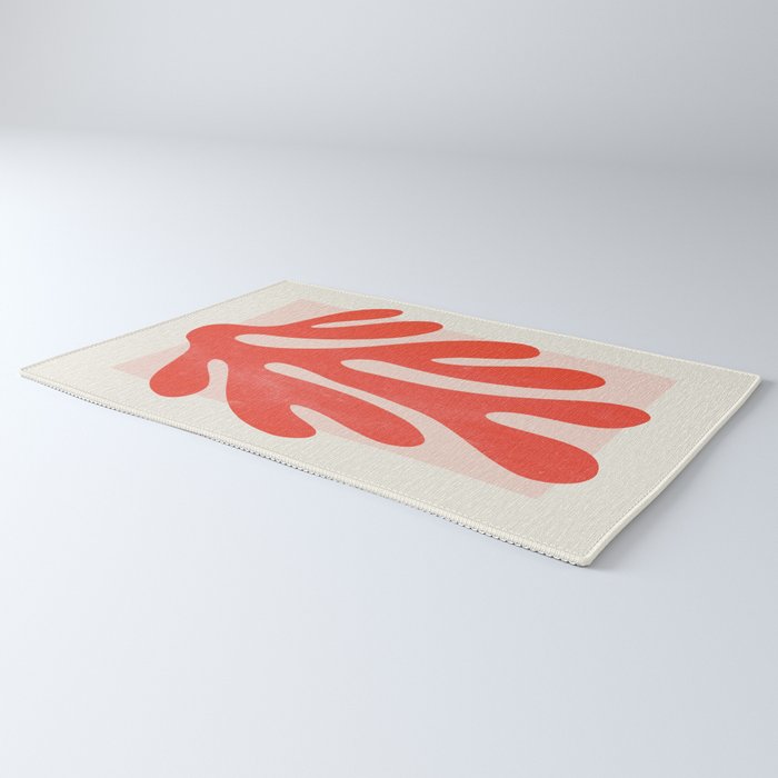 Jazz Leaf: Matisse Edition | Mid Century Series Rug Gallery Image 3