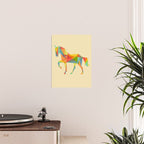 Fractal Geometric Unicorn Poster Gallery Image 2