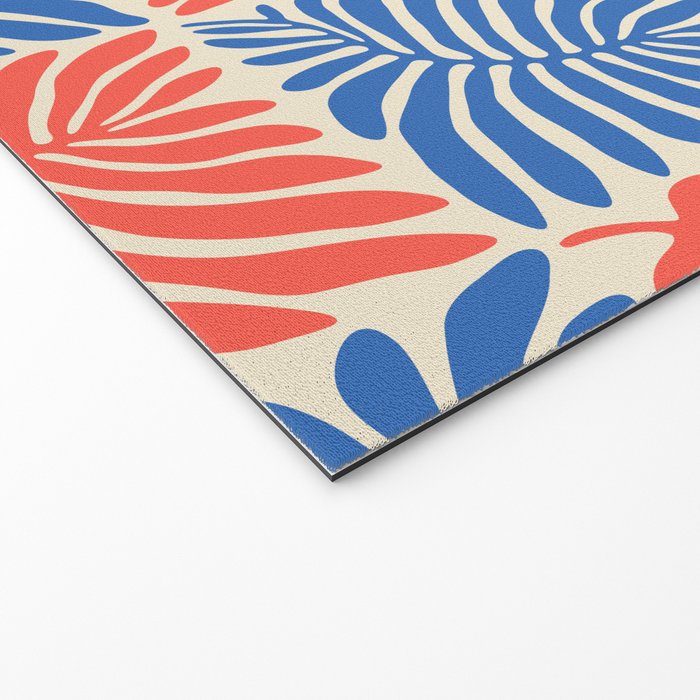 Abstract organic nature plant leaf pattern Welcome Mat Gallery Image 2