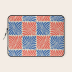 Abstract organic nature plant leaf pattern Laptop Sleeve Gallery Image 1