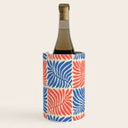 Abstract organic nature plant leaf pattern Wine Chiller Gallery Image 2