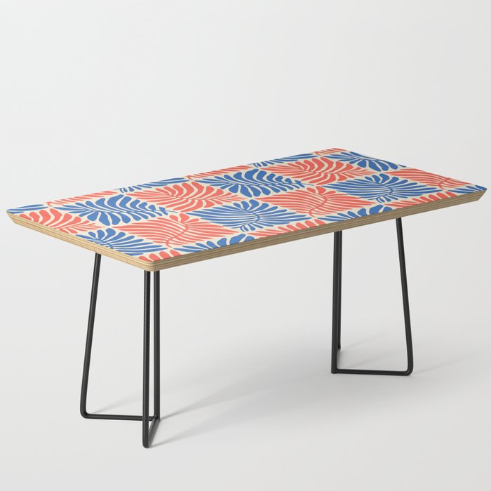 Abstract organic nature plant leaf pattern Coffee Table Gallery Image 1