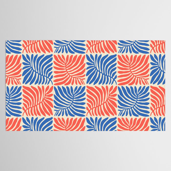 Abstract organic nature plant leaf pattern Tablecloth Gallery Image 2
