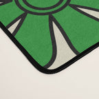 Groovy Retro Garden Flowers 60s 70s Vibrant Colorful Floral Pattern Desk Mat Gallery Image 4