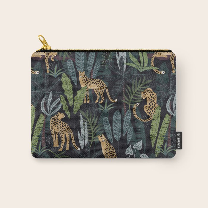 Wild Cheetah Prints Carry All Pouch Gallery Image 1