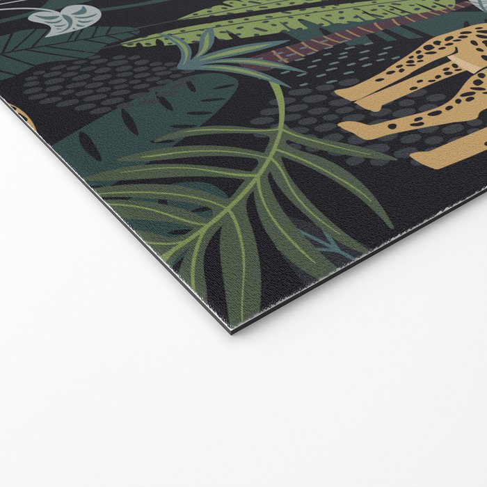 Wild Cheetah Prints Welcome Mat Gallery Image 2