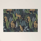 Wild Cheetah Prints Welcome Mat Gallery Image 1