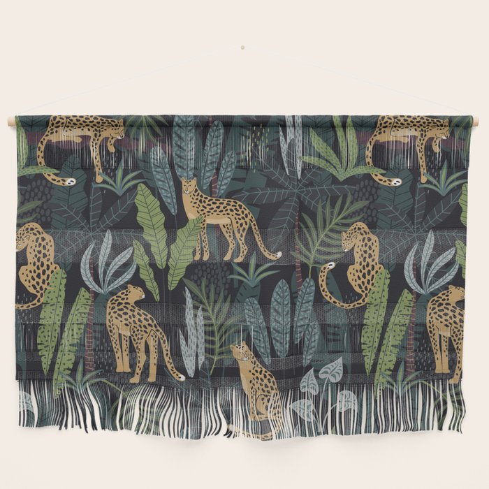 Wild Cheetah Prints Wall Hanging Gallery Image 1