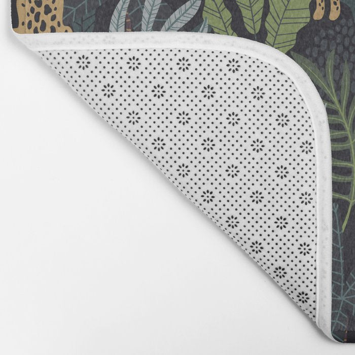 Wild Cheetah Prints Bath Mat Gallery Image 2