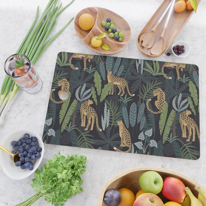 Wild Cheetah Prints Cutting Board Gallery Image 2