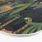 Wild Cheetah Prints Bath Mat Gallery Image 3