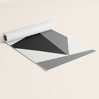Abstract Black And White Painting 02 Yoga Mat Gallery Image 2