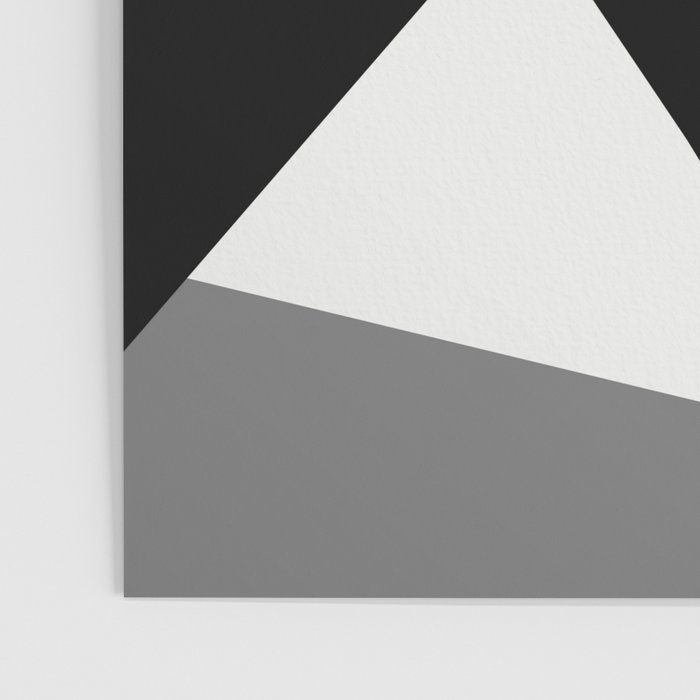 Abstract Black And White Painting 02 Poster Gallery Image 3