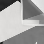 Abstract Black And White Painting 02 Wall Tapestry Gallery Image 3