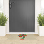 Happy flowers in the vase Welcome Mat Gallery Image 3