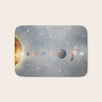 solar system Bath Mat Gallery Image 1