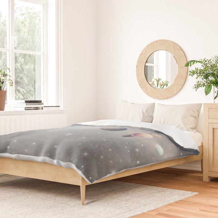 solar system Duvet Cover Gallery Image 2