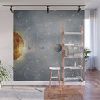 solar system Wall Mural Gallery Image 1