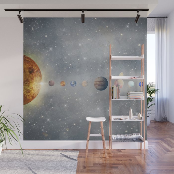 solar system Wall Mural Gallery Image 1