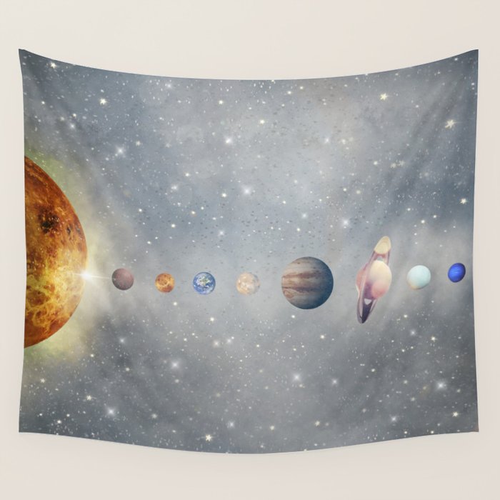 solar system Wall Tapestry Gallery Image 4