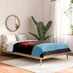 Black Chicago Flag Comforter Gallery Image 2