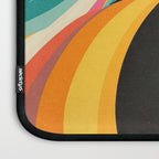Abstract Retro Swirl 70s Mid-Century Curves Laptop Sleeve Gallery Image 3