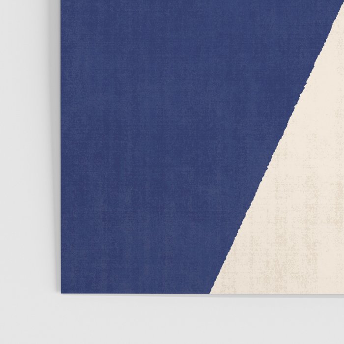 Cut-out Abstract Modern Shapes - blue Poster Gallery Image 3