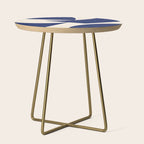Cut-out Abstract Modern Shapes - blue Side Table Gallery Image 1