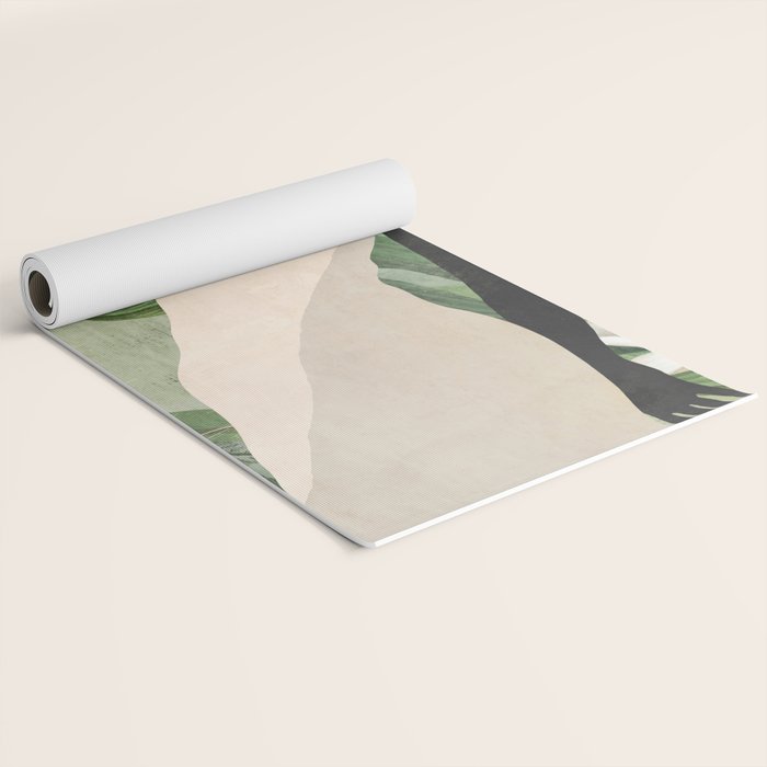 Tropical Girl 20 Yoga Mat Gallery Image 2