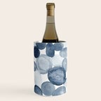 Pebbles Watercolor Abstract Wine Chiller Gallery Image 3