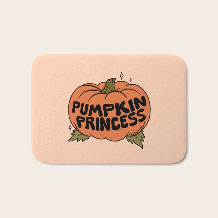 Pumpkin Princess Bath Mat Gallery Image 1
