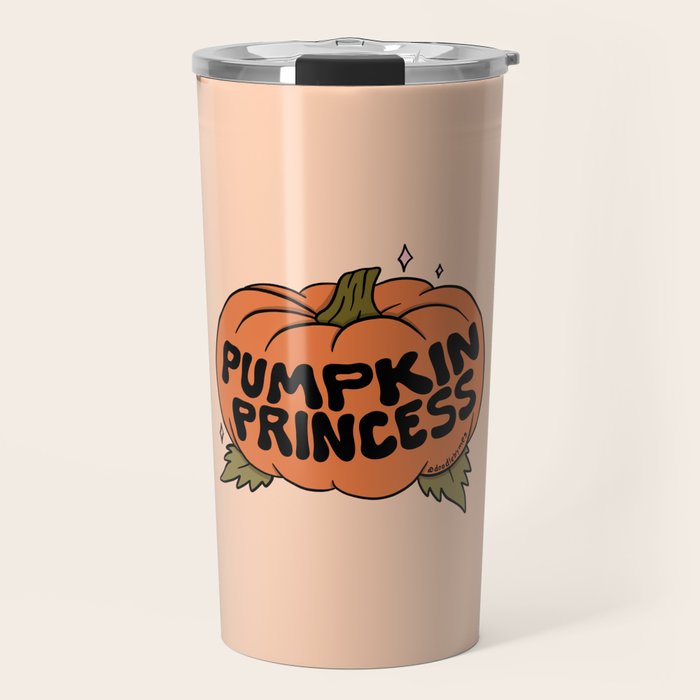 Pumpkin Princess Travel Mug Gallery Image 1