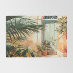 Villa Courtyard Mediterranean Art Rug Gallery Image 2