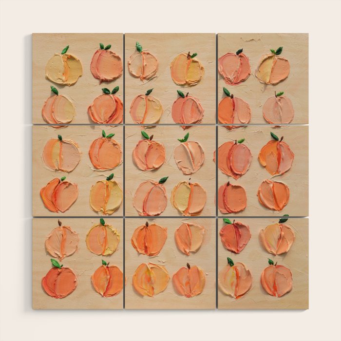 Peachy Keen Wood Wall Art Gallery Image 1