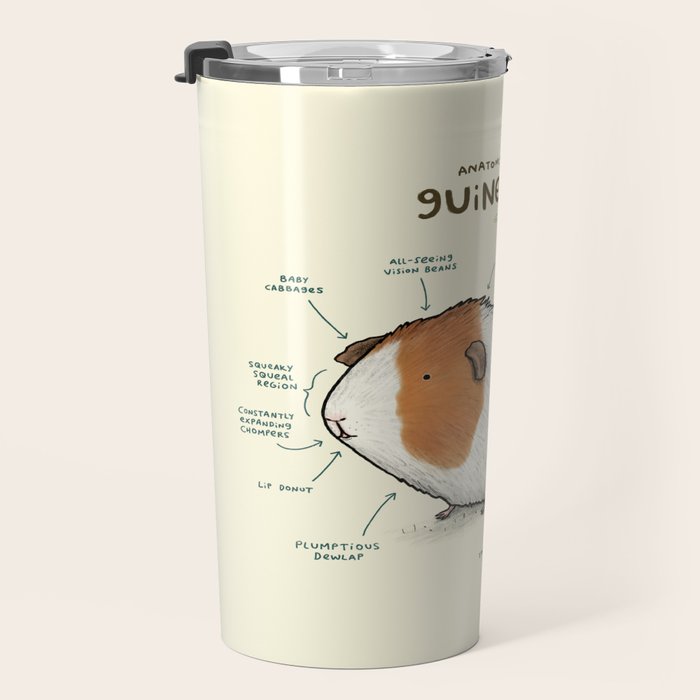 Anatomy of a Guinea Pig Travel Mug Gallery Image 3