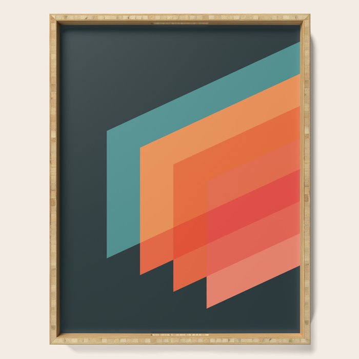 Horizons 02 Serving Tray Gallery Image 1