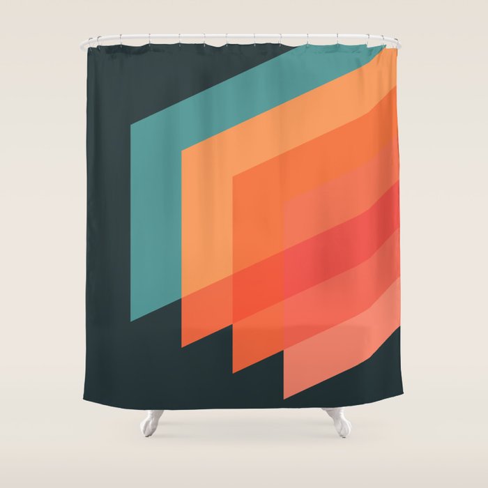 Horizons 02 Shower Curtain Gallery Image 1