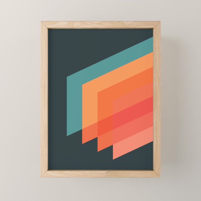 Horizons 02 Mini Art Print Gallery Image 1