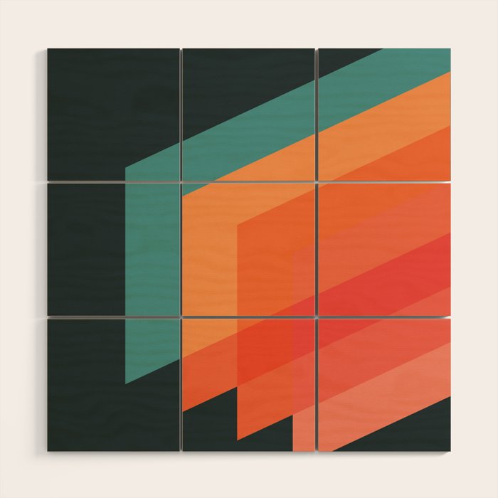 Horizons 02 Wood Wall Art Gallery Image 1