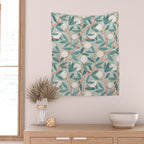 Whimsical Fruit with little girl Wall Tapestry Gallery Image 2